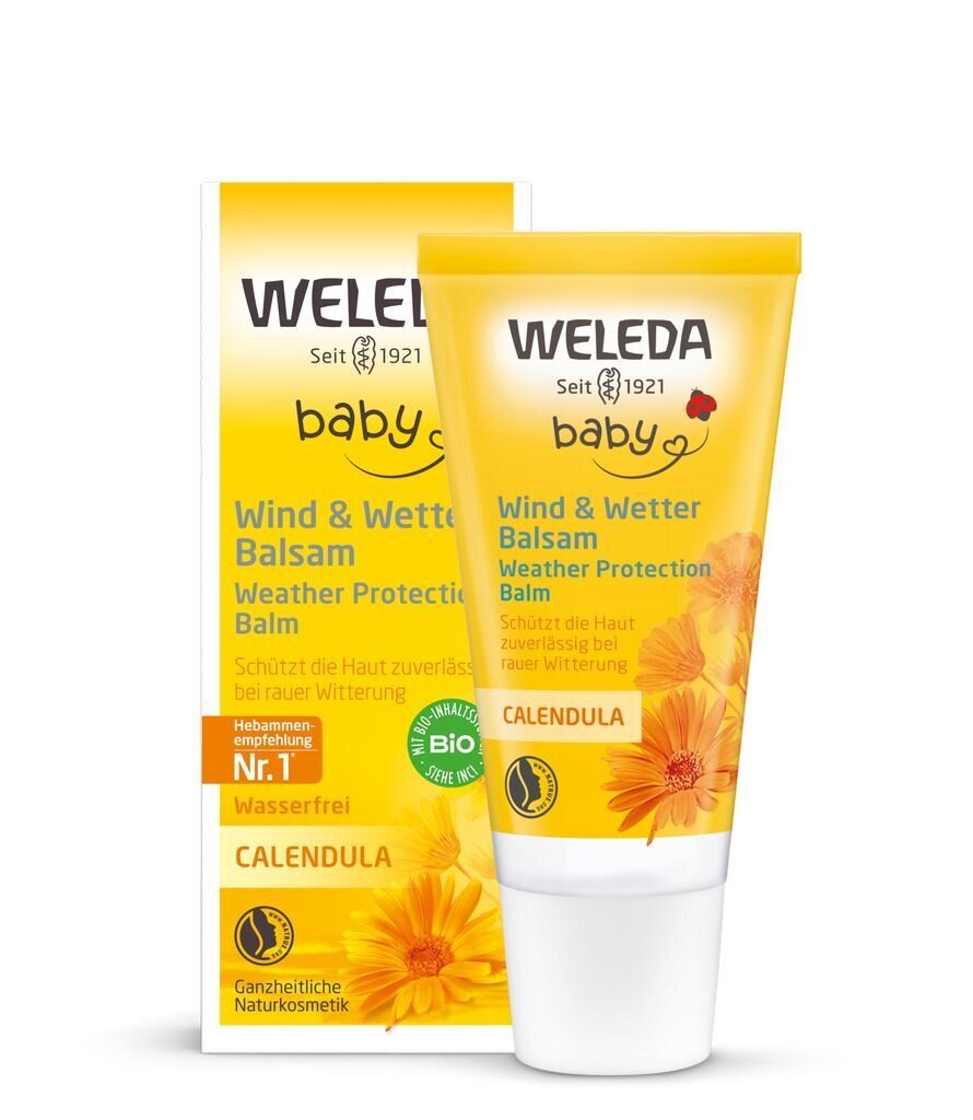 Saialille tuule- ja külmakaitsekreem Weleda Baby 30 ml hind ja info | Laste ja ema kosmeetika | hansapost.ee