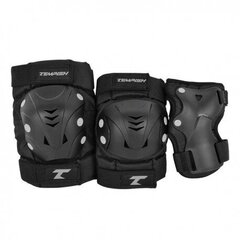 Tempish TAKY set of knee elbows and wrist protectors Black Size L hind ja info | Rulluisukaitsmed | hansapost.ee