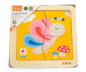 Пазл Viga 50136 для малышей - бабочка цена и информация | Пазлы | hansapost.ee