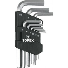 Kuuskant võtmed Topex, 9tk hind ja info | Käsitööriistad | hansapost.ee