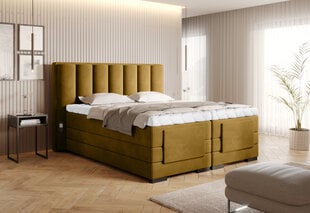 Кровать NORE Loco 45, 180x200 см, желтая цена и информация | Кровати | hansapost.ee