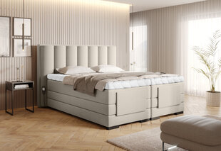 Кровать NORE Veros, 160x200 см, бежевого цвета цена и информация | Кровати | hansapost.ee