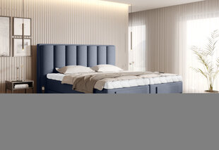 Кровать NORE Veros, 140x200 см, синяя цена и информация | Кровати | hansapost.ee