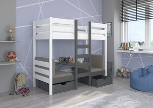 Lastevoodi Bart 208x97x170cm madratsiga цена и информация | Детские кровати | hansapost.ee