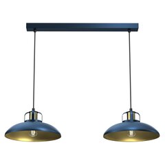 Milagro подвесной светильник Felix Blue / Gold цена и информация | Потолочный светильник, 38 x 38 x 24 см | hansapost.ee