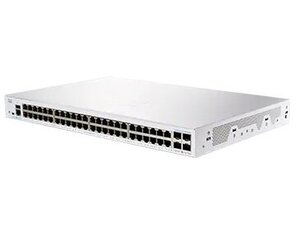 Cisco CBS250-48T-4X-EU network switch Managed L2/L3 Gigabit Ethernet (10/100/1000) Silver hind ja info | Võrgulülitid | hansapost.ee