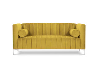 Двухместный диван Kooko Home Tutti, желтый цена и информация | Диваны | hansapost.ee