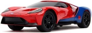 Raadio teel juhitav mudelauto Marvel RC Spiderman 2017 Ford GT 1:16 цена и информация | Игрушки для мальчиков | hansapost.ee