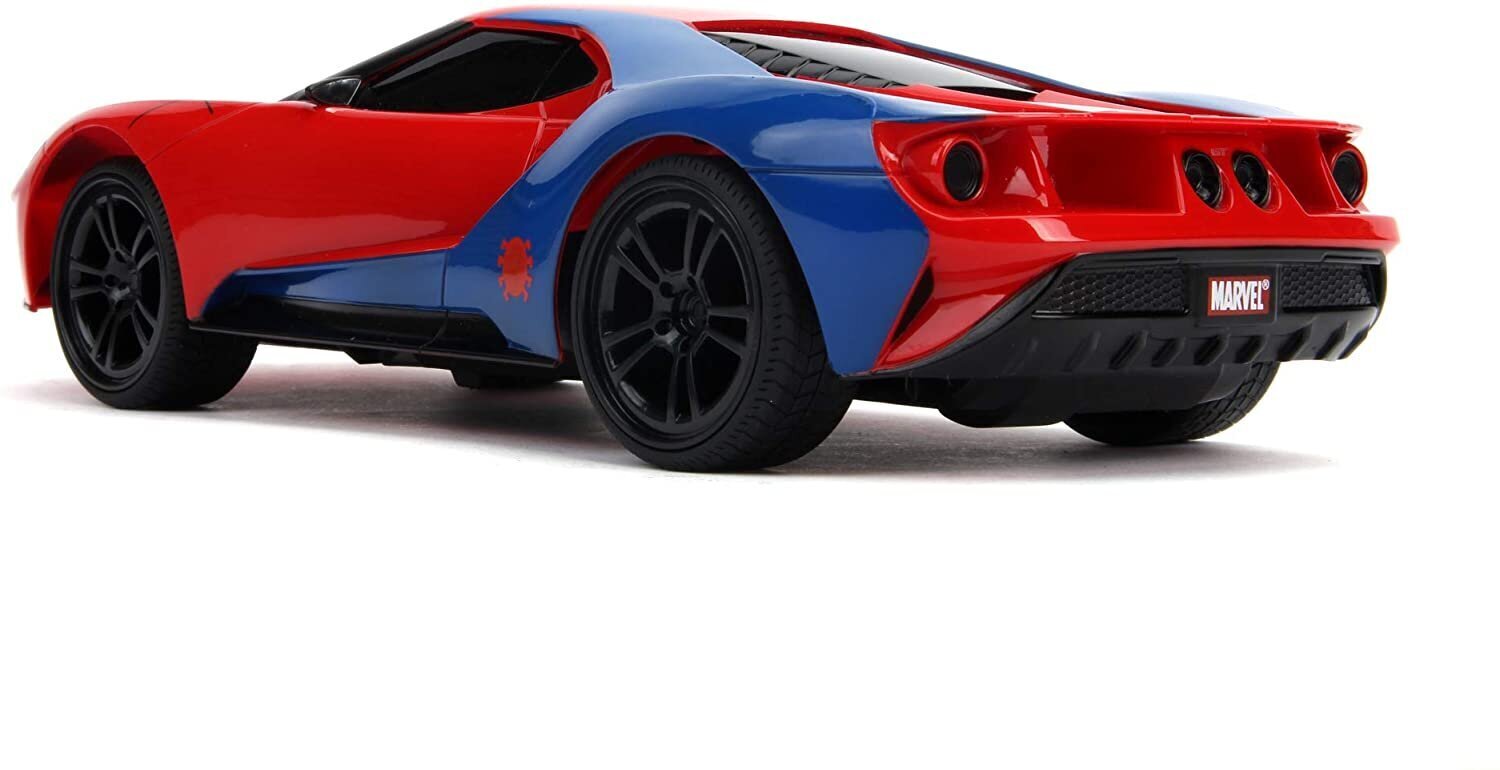 Raadio teel juhitav mudelauto Marvel RC Spiderman 2017 Ford GT 1:16 hind ja info | Mänguasjad poistele | hansapost.ee