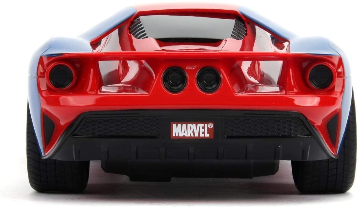 Raadio teel juhitav mudelauto Marvel RC Spiderman 2017 Ford GT 1:16 цена и информация | Mänguasjad poistele | hansapost.ee