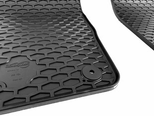 Коврики AUDI A8 D5 2018-> 4pcs. black/ 222714 цена и информация | Модельные резиновые коврики | hansapost.ee