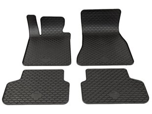 Automatid BMW 5er G30/G31 2016-> 4 pcs. black /222454FL hind ja info | Kummimatid | hansapost.ee