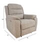 Tugitool Mimi elektriline recliner 92x93xH102cm, beež hind ja info | Tugitoolid | hansapost.ee