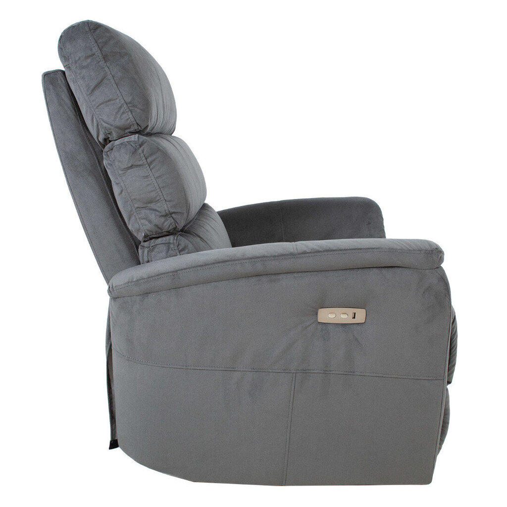 Tugitool Barclay 79x86xH105cm, elektriline recliner, hall hind ja info | Tugitoolid | hansapost.ee