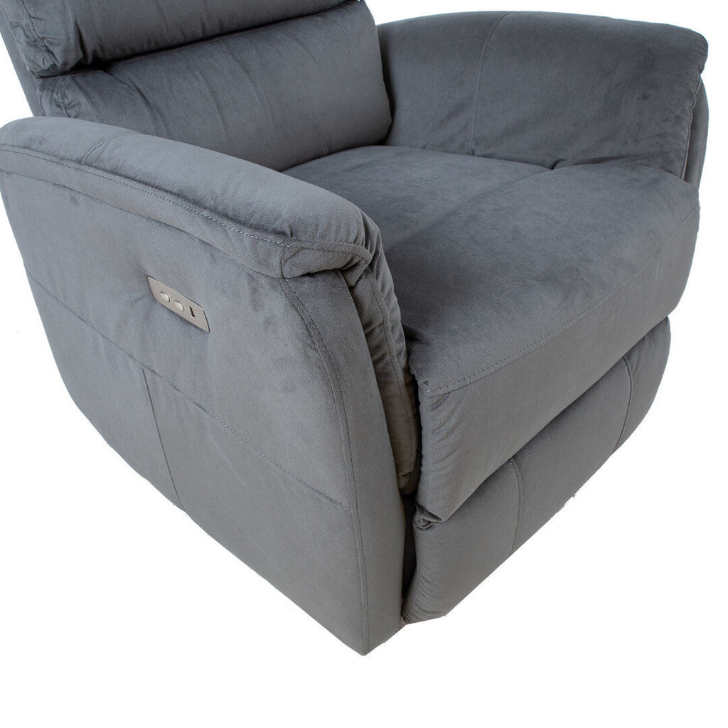 Tugitool Barclay 79x86xH105cm, elektriline recliner, hall hind ja info | Tugitoolid | hansapost.ee