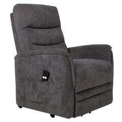 Tugitool Barclay 79x86xH105cm, elektriline lift recliner, hall цена и информация | Кресла для отдыха | hansapost.ee