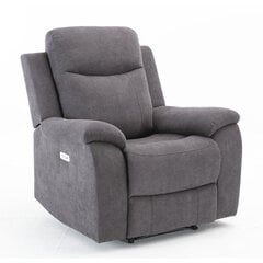 Кресло Recliner Milo, 97x69xH103 см, серый цвет цена и информация | Кресла для отдыха | hansapost.ee