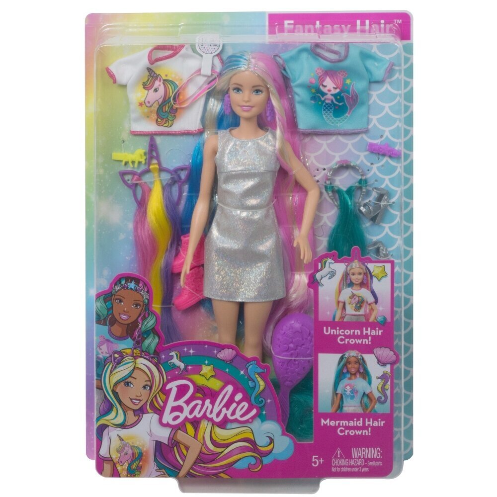 Nukk Barbie fantastiliste juustega Mattel, GHN04 цена и информация | Mänguasjad tüdrukutele | hansapost.ee