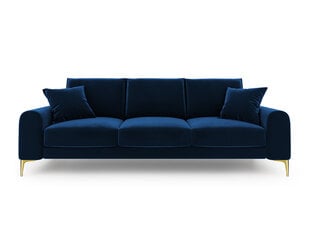 Четырехместный диван Mazzini Sofas Madara, синий/золотой цена и информация | Диваны | hansapost.ee