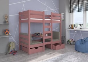 Lastevoodi Bart 208x97x170cm madratsiga цена и информация | Детские кровати | hansapost.ee