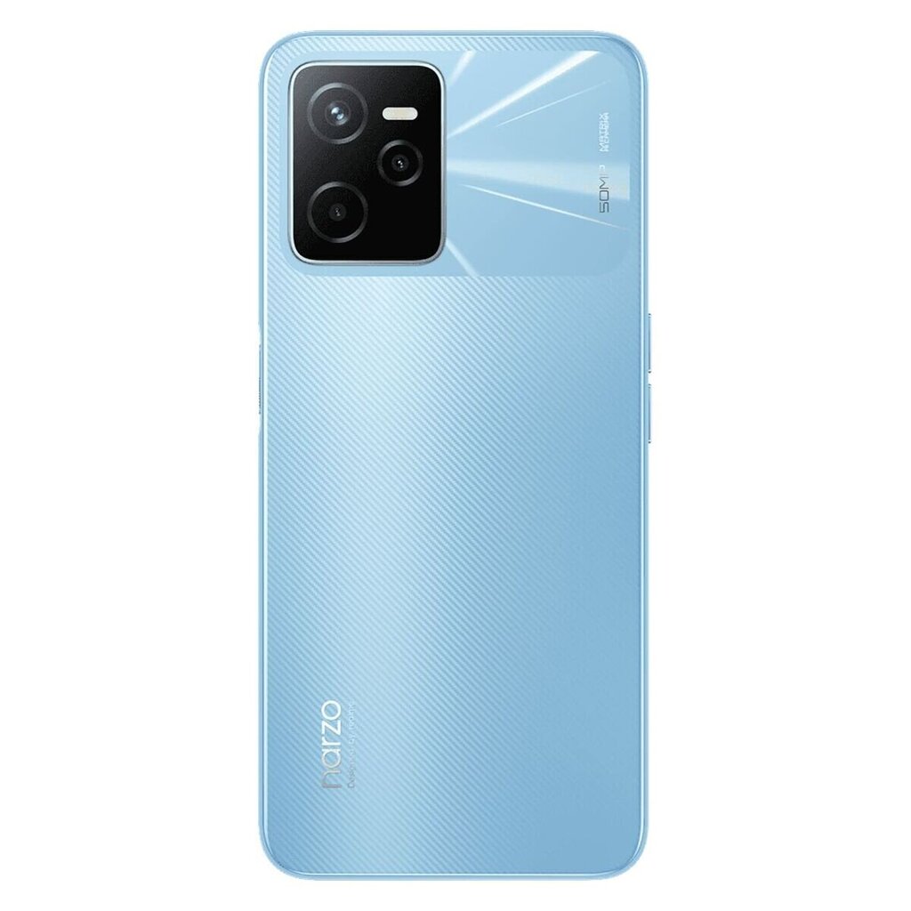 Realme Narzo 50A Prime, 64 GB, Dual SIM, Flash Blue цена и информация | Telefonid | hansapost.ee