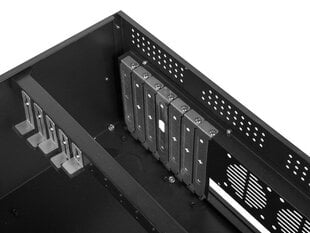 Блок ATX Lanberg SC01-4504-08B Коммутационный шкаф Чёрный 4U цена и информация | Серверы | hansapost.ee