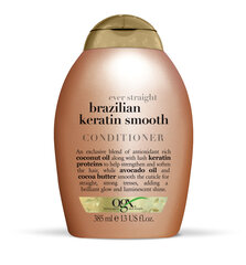 Разглаживающий кондиционер для волос Organix Brazilian Keratin, 385 мл цена и информация | Бальзамы | hansapost.ee