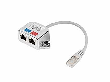 UTP Kategooria 6 Jäik Võrgukaabel Lanberg AD-0026-S цена и информация | USB adapterid ja jagajad | hansapost.ee