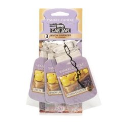 Paberist autosilt Lemon Lavender 3 tk цена и информация | Yankee Candle Автотовары | hansapost.ee
