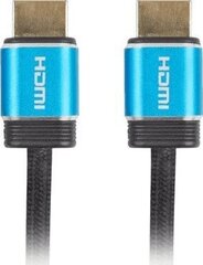 Lanberg CA-HDMI-P20CU-0010-BK, 1 м цена и информация | Кабели и провода | hansapost.ee