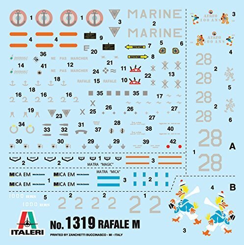 Italeri Plastist mudel Rafale M Operations Exterieures hind ja info | Klotsid ja konstruktorid | hansapost.ee