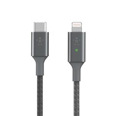 Belkin, USB-C/Lightning, 1.2 m hind ja info | Juhtmed ja kaablid | hansapost.ee