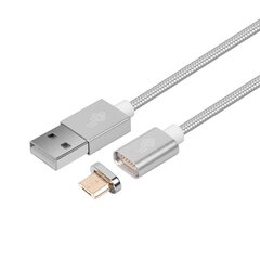 TB Magnetkaabel Micro USB hõbedane 1 m hind ja info | TB Kodumasinad | hansapost.ee