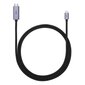 Baseus High Definition Series adapter cable USB Type C - HDMI 2.0 4K 60Hz 1m black (WKGQ010001) hind ja info | Mobiiltelefonide kaablid | hansapost.ee
