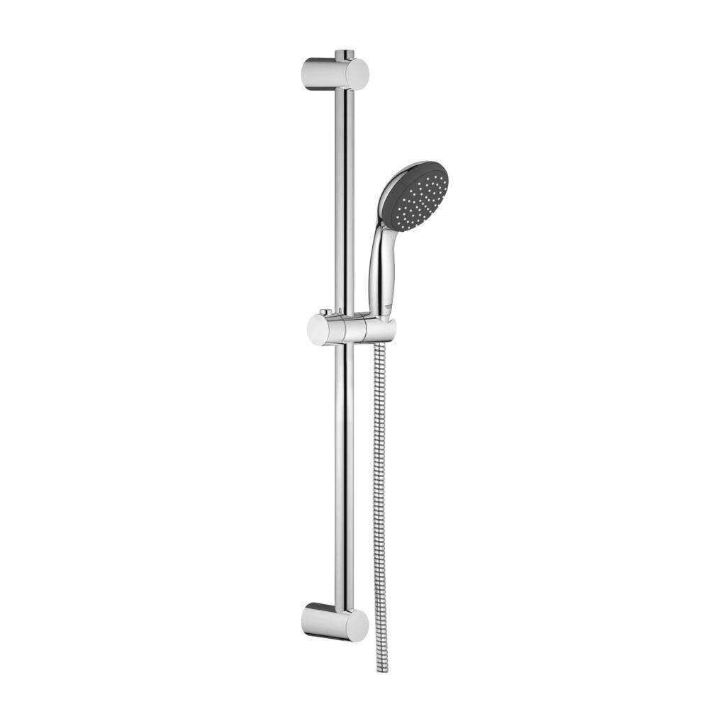 GROHE Vitalio Start 100 käsidušš, 600 mm alus ja voolikukomplekt, 1 juga, kroom, 27942000 цена и информация | Dušikomplektid ja süsteemid | hansapost.ee