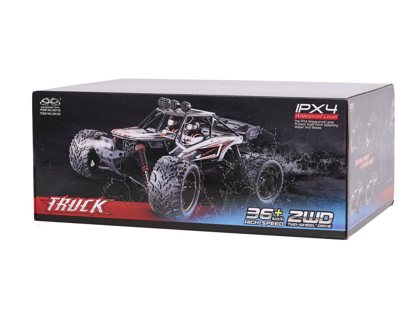 Mänguauto RC Car Monster Truck 1:12 2,4 GHZ X9115 Blue täiendatud versioon hind ja info | Mänguasjad poistele | hansapost.ee