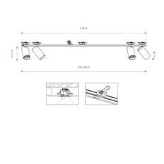 Laevalgusti Nowodvorski Mono SURFACE 7686 hind ja info | Laelambid | hansapost.ee