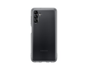 Samsung Soft Clear Cover Galaxy A04s must EF-QA047TBE цена и информация | Чехлы для телефонов | hansapost.ee