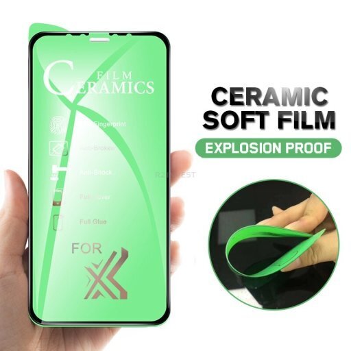 RoGer Ceramic Soft Full Coverage Screen Protector Samsung Galaxy A42 5G Transparent hind ja info | Ekraani kaitseklaasid ja kaitsekiled | hansapost.ee