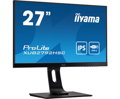 iiyama ProLite XUB2792HSC-B1 27" Full HD LED Must цена и информация | Monitorid | hansapost.ee