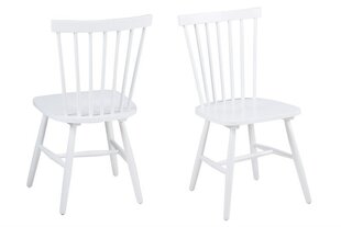 Набор из 2-х стульев Riano, белый цена и информация | Стулья для кухни и столовой | hansapost.ee