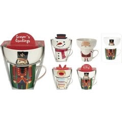 Набор чашки и миски Christmas цена и информация | Стаканы, фужеры, кувшины | hansapost.ee