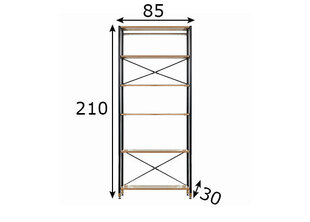 Гардеробная система/полка цена и информация | Стеллажи для инструментов | hansapost.ee