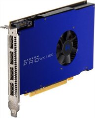 Graafikakaart AMD Radeon PRO WX 5100 8GB hind ja info | Videokaardid | hansapost.ee