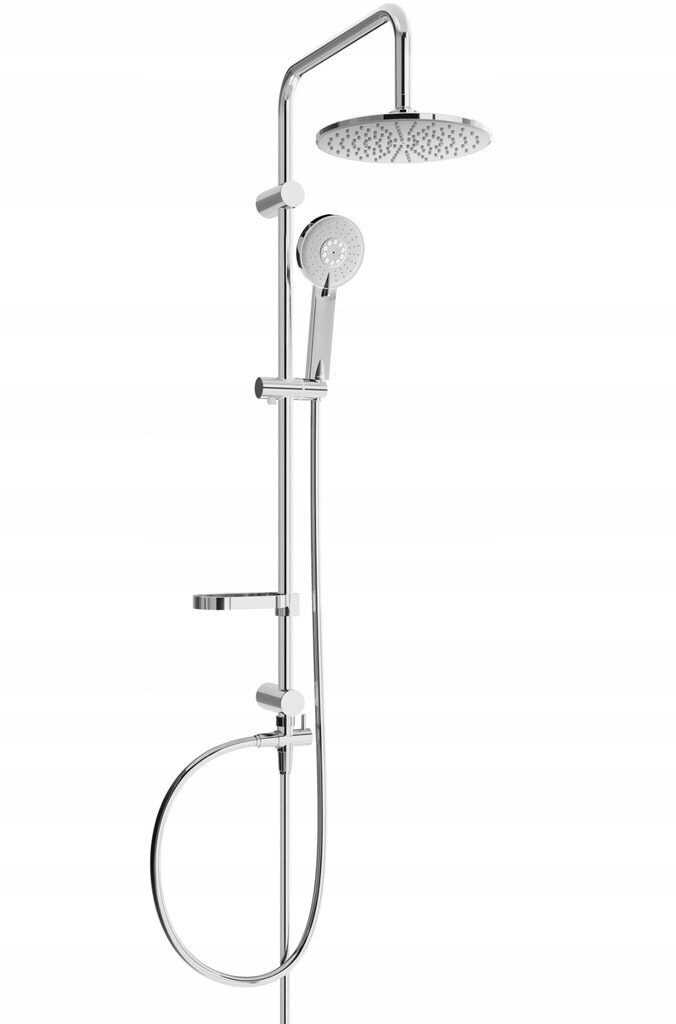Termostaatsegistiga dušisüsteem Mexen Carl Slim, Chrome hind ja info | Dušikomplektid ja süsteemid | hansapost.ee