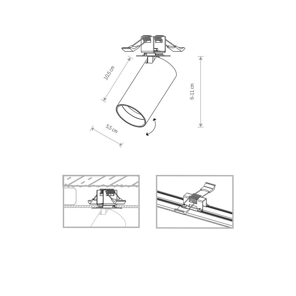 Laevalgusti Nowodvorski Mono SURFACE 7688 hind ja info | Laelambid | hansapost.ee