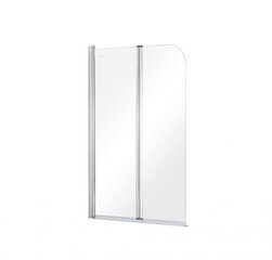 Мобильная стеклянная стена для ванны Besco Prime 2 цена и информация | Аксессуары для ванн, душевых кабин | hansapost.ee