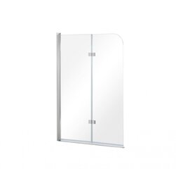 Мобильная стеклянная стена для ванны Besco Avigo цена и информация | Аксессуары для ванн, душевых кабин | hansapost.ee