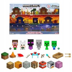 Minecraft MOB Head Minis advendikalender 2022 HHT64 hind ja info | Mänguasjad tüdrukutele | hansapost.ee