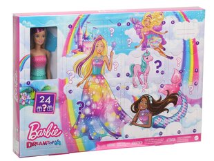 Barbie advendikalender Dreamtopia hind ja info | Mänguasjad tüdrukutele | hansapost.ee